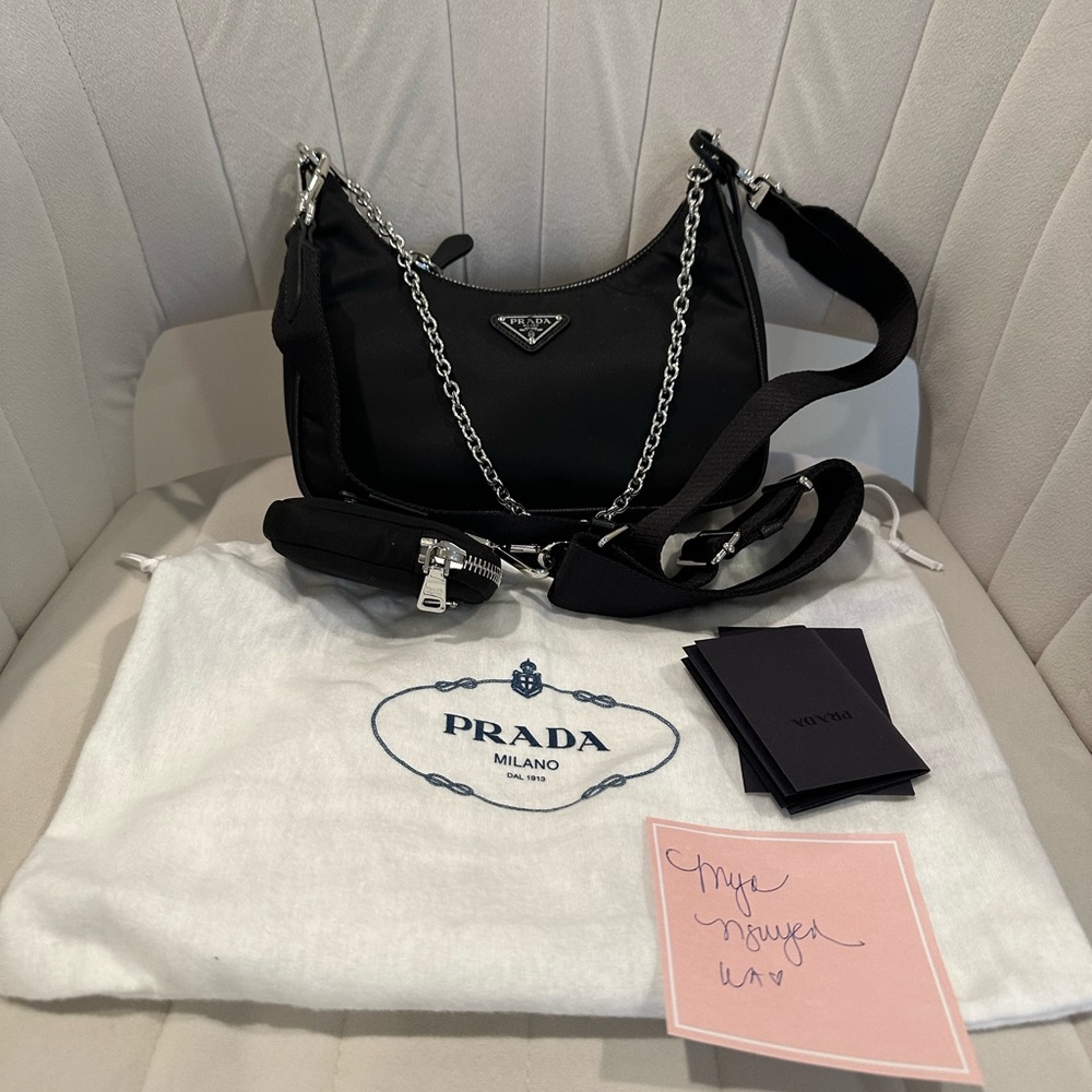 SOLD Prada Re-Edition 2005 - Black Nylon BRAND NEW